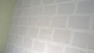 전북 완주 위험물 취급소 alc 블록 창고 내벽 칸막이 공사 현장