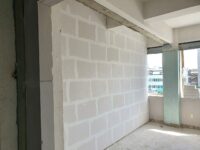 춘천시 고시텔 alc 블록 칸막이 시공 내벽 공사 현장