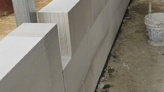 충북 괴산 ALC 주택 시공 ALC 블록 주택 공사 현장 사진